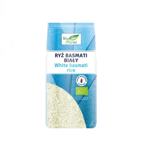 Ryż Basmati Biały BIO Ekologiczny Bezglutenowy 500 g Bio Planet