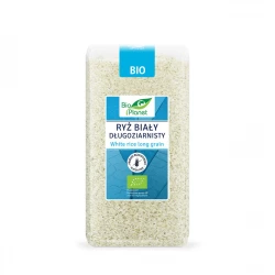 Ryż Biały Długoziarnisty BIO Ekologiczny Bezglutenowy 500 g Bio Planet