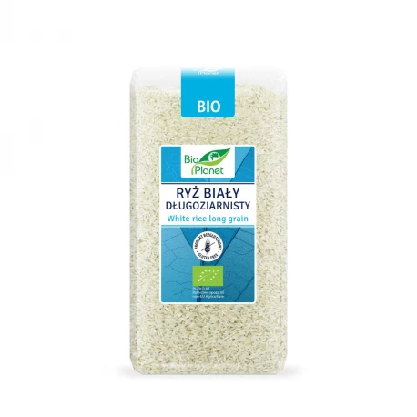 Ryż Biały Długoziarnisty BIO Ekologiczny Bezglutenowy 500 g Bio Planet