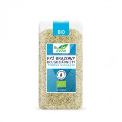 Ryż Brązowy Długoziarnisty BIO Ekologiczny Bezglutenowy 500 g Bio Planet