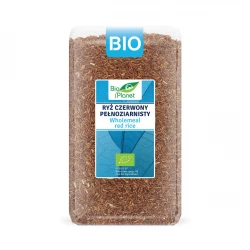 Ryż Czerwony Pełnoziarnisty BIO Ekologiczny Bezglutenowy 1 kg Bio Planet