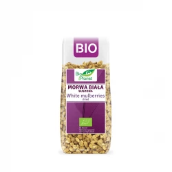 Morwa Biała Suszona BIO Ekologiczna Bez Cukru 100 g Bio Planet