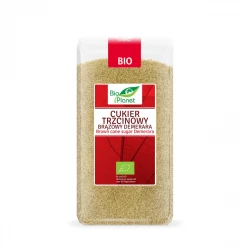 Cukier Trzcinowy Brązowy DEMERARA BIO Ekologiczny 500 g Bio Planet