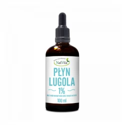 Płyn Lugola 1% Roztwór Wodny Jodu oraz Jodku Potasu 100 ml NatVita