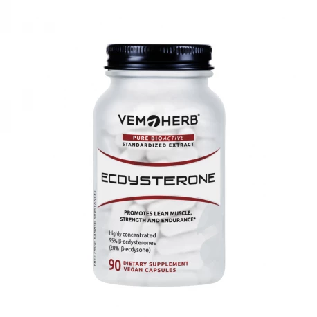 Ecdysterone 95% Beta Ekdysteronu (90kaps) Leuzea VemHerb