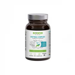 Enzymax Complex+ Enzymy Trawienne + Probiotyk VEGE (90 kaps) Biowen