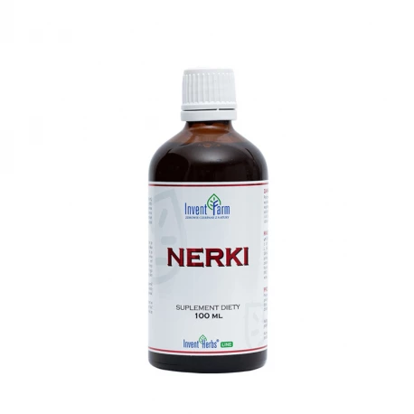 Nerki Wsparcie Układu Moczowego 100 ml Invent Farm