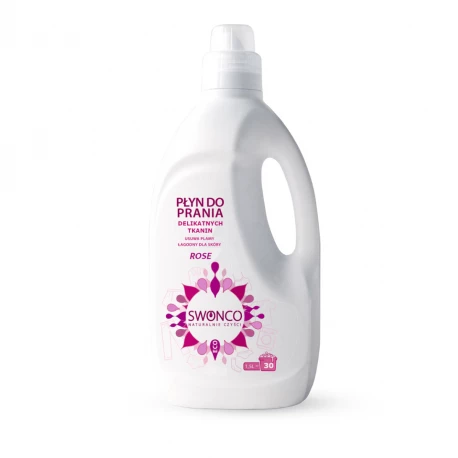Płyn do Prania Delikatnych Tkanin Rose Ekologiczny 1500 ml SWONCO