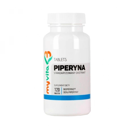 Piperyna BioPerine Ekstrakt 5 mg (120 tab) MyVita