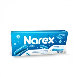 Narine Probiotyk Kultury Bakterii Lactobacillus Acidophilus (20 kaps) Narex