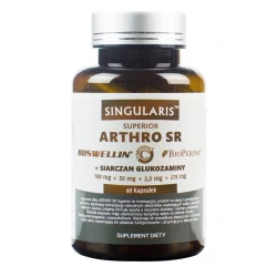 ARTHRO SR (60kaps) Boswellin Curcumin BioPerine SINGULARIS