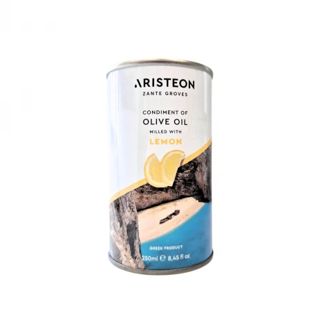 Oliwa z Oliwek Grecka z Cytryną 250ml Zakynthos Grecka Aristeon