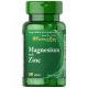 Magnez 266mg z Cynkiem 10mg (100tab) PURITAN'S PRIDE