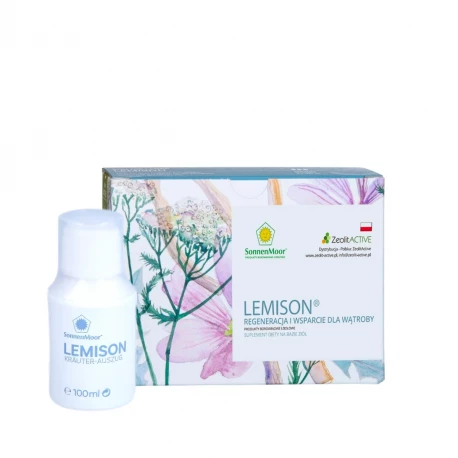 LEMISON Wyciąg z Ziół na Wątrobę Płyn 3 x 100 ml SonnenMoor