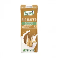 Napój Owsiany Bezglutenowy Naturalny BIO UHT Bez laktozy Bez Dodatków Cukru VEGE 1000 ml Natumi