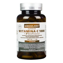 Witamina C1000 + Piperyna (120kaps) SINGULARIS