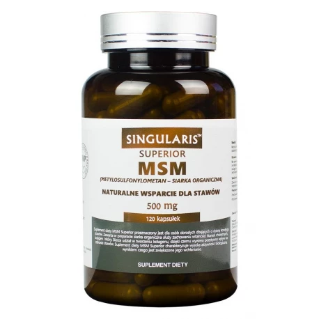 MSM Superior 500mg (120 kaps) Singularis