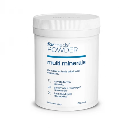 Multi Minerals - 11 Minerałów Proszek 212,4 g (30 porcji) ForMeds