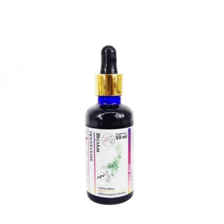 Shatavari Naturalny Ekstrakt Mikrocząsteczkowy 50 ml Organis