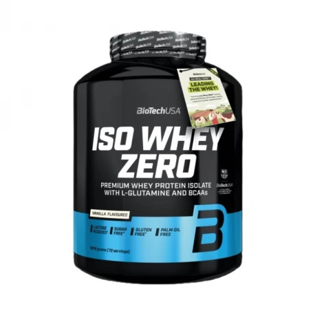Odżywka Białkowa ISO WHEY ZERO Izolat - Wanilia 1816 g BioTechUSA