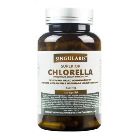 Chlorella Superior 500mg (120kaps) SINGULARIS