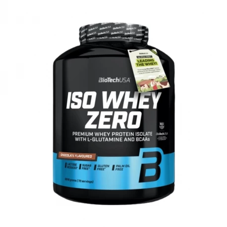 Odżywka Białkowa ISO WHEY ZERO Izolat - Czekolada 1816 g BioTechUSA