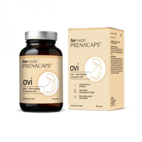 PRENACAPS Ovi Myo-inozytol Chiro-inozytol 40:1 NAC dla Kobiet Planujących Ciążę 79,5 g ForMeds