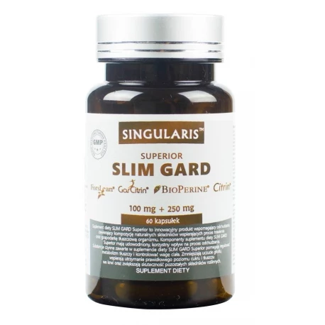 Slim Gard Garcinia Piperyna Forskolina Odchudzanie (60kaps) SINGULARIS