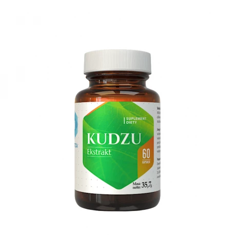 Kudzu Ekstrakt Opornik Łatkowaty 500 mg (60 kaps) Hepatica