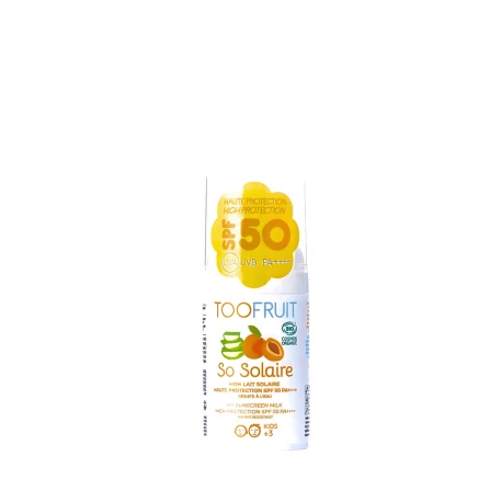 Balsam SPF 50 PA ++++ Organiczny Krem Przeciwsłoneczny dla Dzieci od 3 Roku Życia 50 ml TOOFRUIT