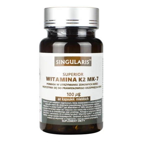 Witamina K2 MK-7 Superior (60kaps) SINGULARIS