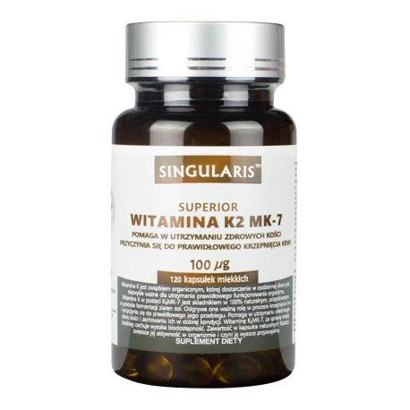 Witamina K2 MK-7 Superior (120kaps) SINGULARIS