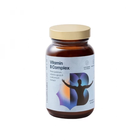 Vitamin B-Complex Men (60 kaps) Kompleks Witamin z Grupy B Health Labs Care