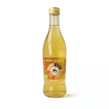 Ocet Jabłkowy 5% Filtrowany Niepasteryzowany Ekologiczny BIO 500 ml Alce Nero