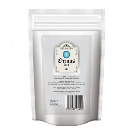 ORMUS ORME GOLD 50 g Złoto Srebro Platyna Rod Chrom Mocny Proszek