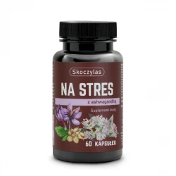 NA STRES Ashwagandha Kozłek Lekarski Szafran (60 kaps) Skoczylas