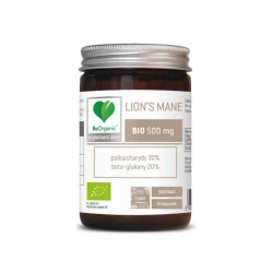 Lion's Mane Soplówka Jeżowata BIO 500 mg (50 kaps) BeOrganic