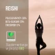 Reishi Lakownica Żółtawa BIO Ekstrakt Standaryzowany 500 mg (50 kaps) BeOrganic