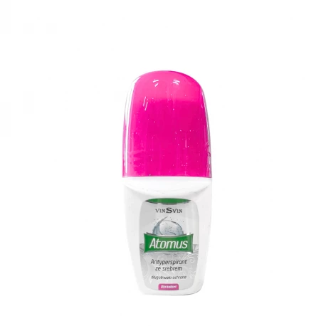 Atomus Antyperspirant Dezodorant dla Kobiet ze Srebrem 50ml Vinsvin