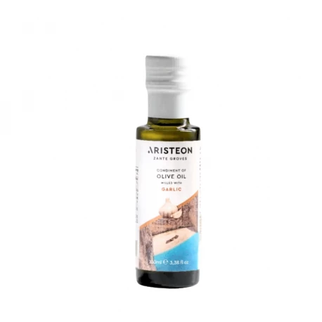 Oliwa z Oliwek z Czosnkiem 100 ml Zakynthos Grecka Aristeon
