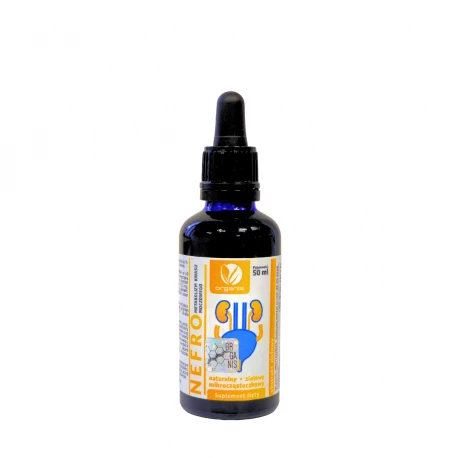 Nefro Metabolizm Kwasu Moczowego Ekstrakt 50 ml Organis