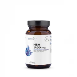 MSM Siarka Organiczna 1400 mg  (60 kaps) Aura Herbals