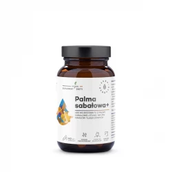 Palma sabałowa+ 400 mg Pokrzywa Zwyczajna Maca Cynk (60 kaps) Aura Herbals