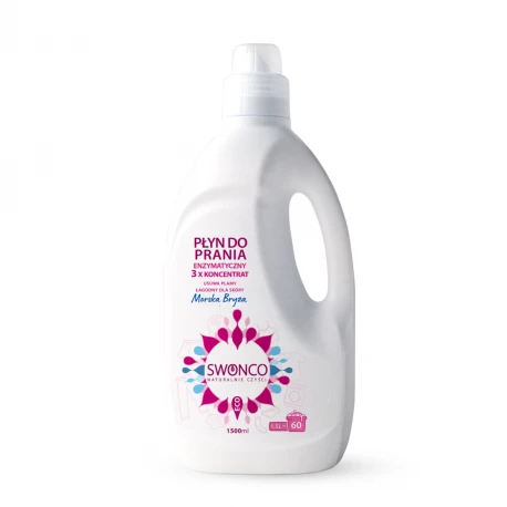 Płyn do Prania 3 x Koncentrat Morska Bryza Ekologiczny 1500 ml SWONCO