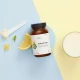 Colostrum 500 mg Siara Bydlęca o Smaku Kwaśnej Cytryny Proszek 66 g Aura Herbals