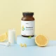 Colostrum 500 mg Siara Bydlęca o Smaku Kwaśnej Cytryny Proszek 66 g Aura Herbals
