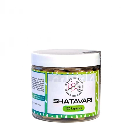 Shatavari Asparagus Racemosus (120 kaps) Organis