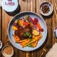 Danie Gotowe Żeberka w Sosie BBQ ze Śliwką Wieprzowina Puszka 270 g Ed Red