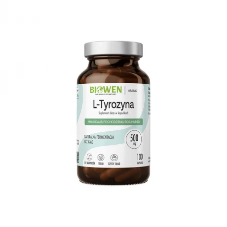 L-Tyrozyna 500 mg (100 kaps) Biowen