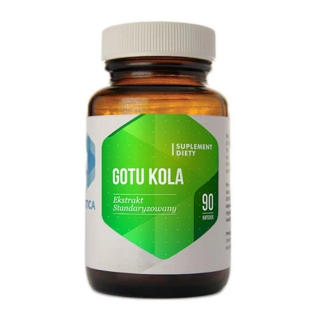 GOTU KOLA Wąkrotka azjatycka (90kaps) Pamięć  HEPATICA